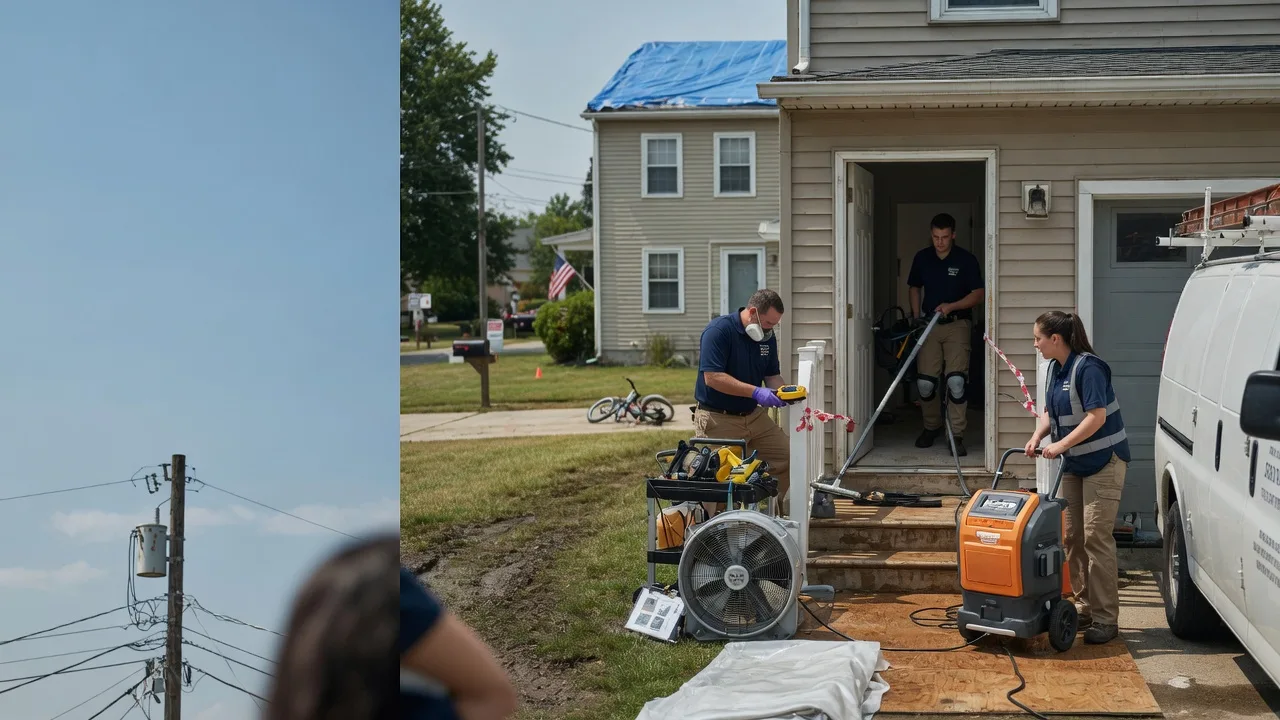 Water Damage Repair in Almont, ND near me